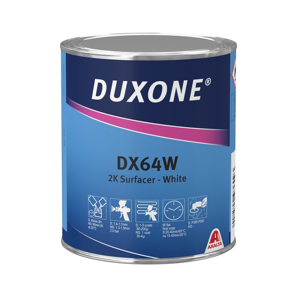 Duxone DX64W gruntas baltas 1L