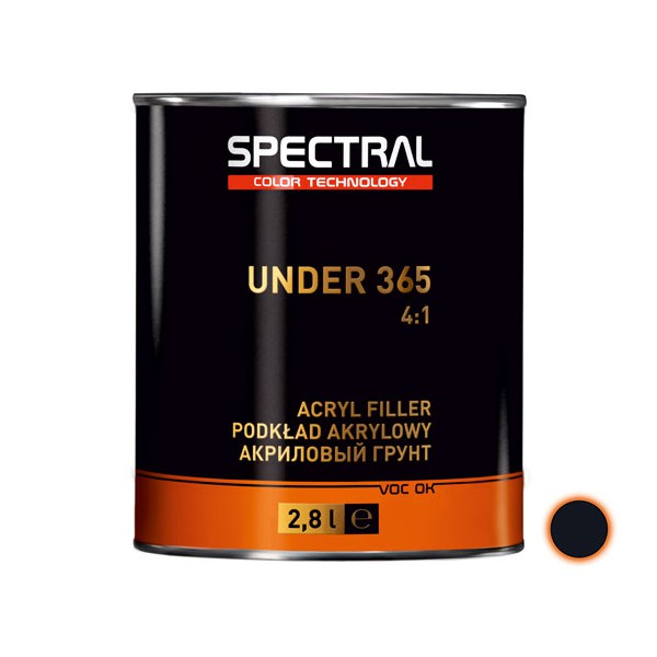Spectral 365 P5 gruntas juodas 2,8L (4:1)