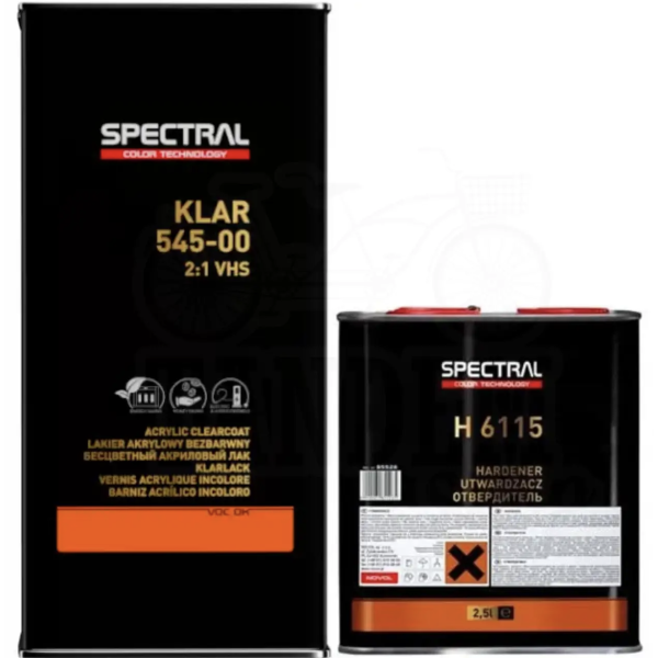 Spectral lakas VHS 545-00 Energy saving 7,5L komplektas