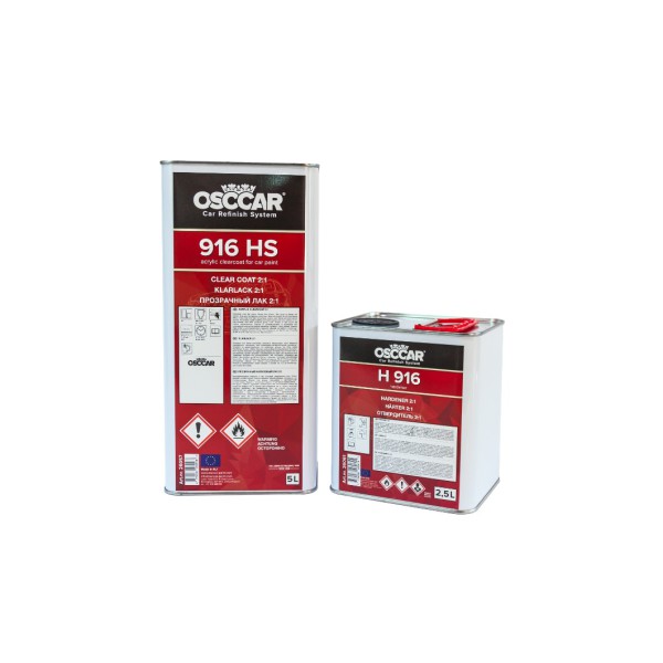 OSCCAR 916 HS akrilinis lakas 2:1 7,5L kompl.