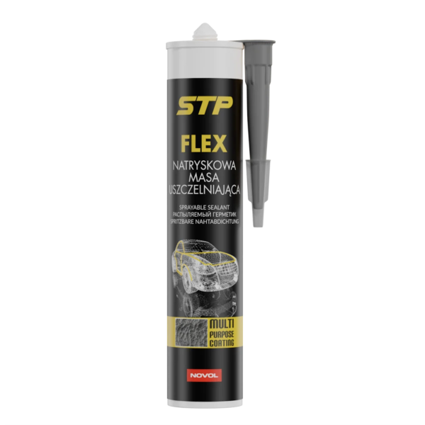 Purškiamas hermetikas STP FLEX pilkas 290ml NOVOL
