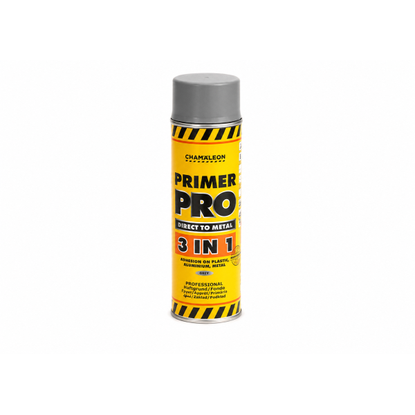 Aerozolinis PRO užpildantis gruntas tamsiai pilkas 500 ml. Chamaleon