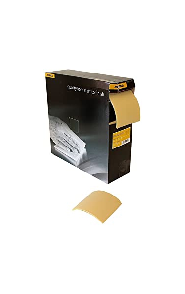 P240 MIRKA Šlifavimo popierius su porolonu GOLDFLEX SOFT 115 x 125 mm 200 lapelių