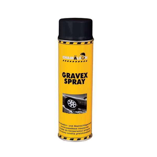 Gravex spray (juodas) 500ml.